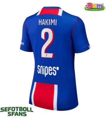 Paris Saint-Germain Achraf Hakimi #2 Hemmatröja Kvinnor 2026-27 Kortärmad